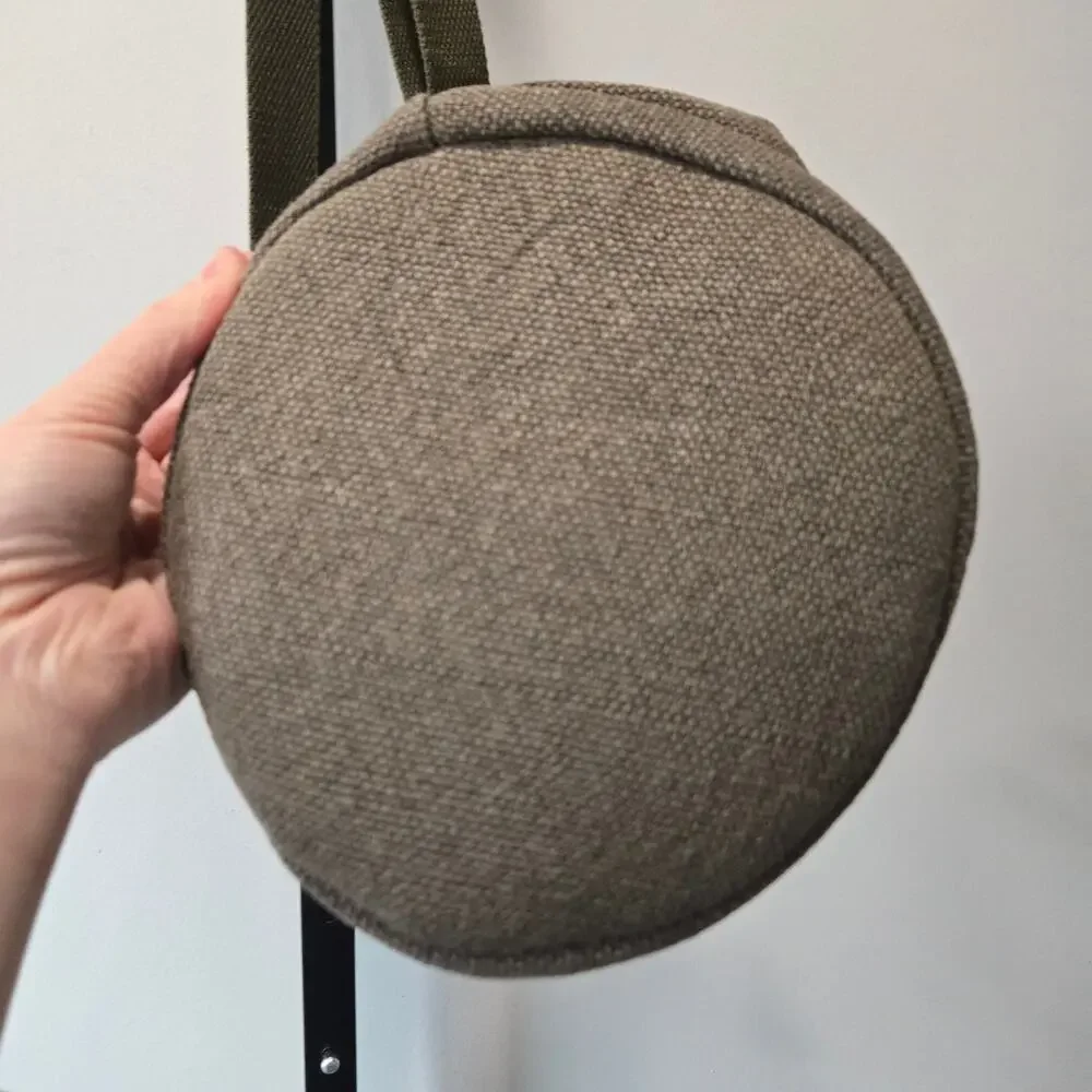 TSD‎ Brand Pine Hill Canvas Bucket Bag Purse in Olive Green Canvas